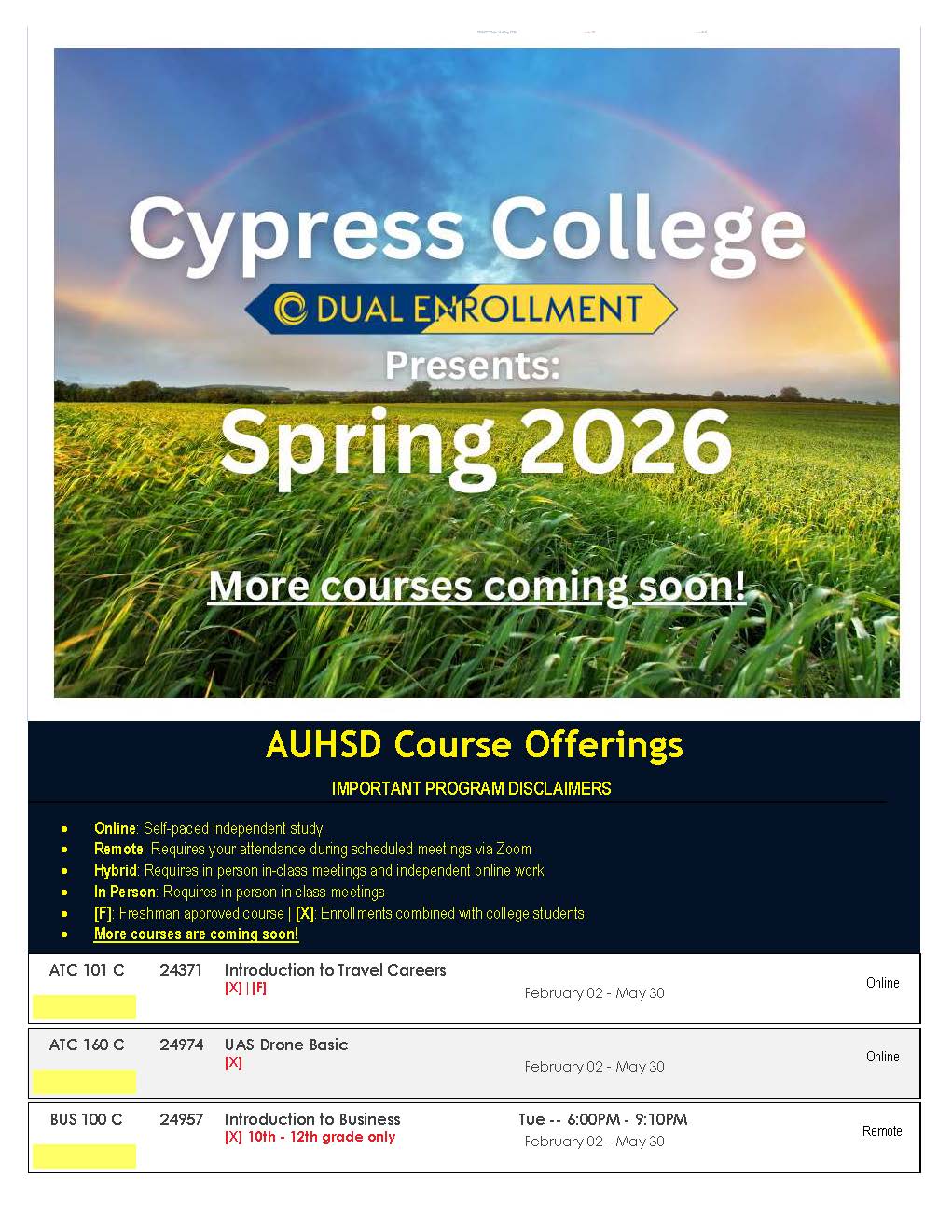 Course Flyer